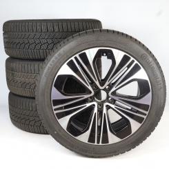 Pack de roues complètes d'hiver alliage 19 pouces avec pneus Continental pour Classe E 214, Mercedes-Benz d'origine