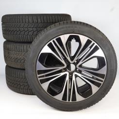 Pack de roues complètes d'hiver alliage 19 pouces avec pneus Continental pour Classe E 214, Mercedes-Benz d'origine