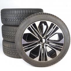 Pack de roues complètes d'hiver alliage 19 pouces avec pneus Continental pour Classe E 214, Mercedes-Benz d'origine