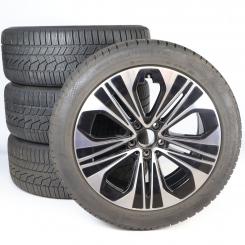 Pack de roues complètes d'hiver alliage 19 pouces avec pneus Continental pour Classe E 214, Mercedes-Benz d'origine