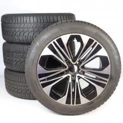 Pack de roues complètes d'hiver alliage 19 pouces avec pneus Continental pour Classe E 214, Mercedes-Benz d'origine