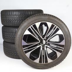 Pack de roues complètes d'hiver alliage 19 pouces avec pneus Continental pour Classe E 214, Mercedes-Benz d'origine