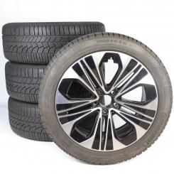 Pack de roues complètes d'hiver alliage 19 pouces avec pneus Continental pour Classe E 214, Mercedes-Benz d'origine