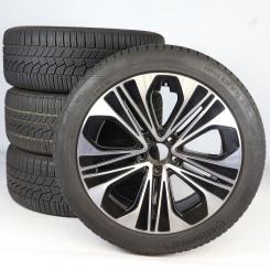 Pack de roues complètes d'hiver alliage 19 pouces avec pneus Continental pour Classe E 214, Mercedes-Benz d'origine