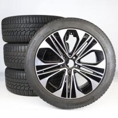 Pack de roues complètes d'hiver alliage 19 pouces avec pneus Continental pour Classe E 214, Mercedes-Benz d'origine