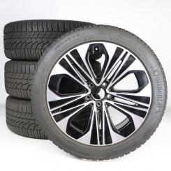 Pack de roues complètes d'hiver alliage 19 pouces avec pneus Continental pour Classe E 214, Mercedes-Benz d'origine