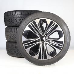 Pack de roues complètes d'hiver alliage 19 pouces avec pneus Continental pour Classe E 214, Mercedes-Benz d'origine