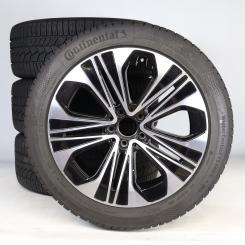 Pack de roues complètes d'hiver alliage 19 pouces avec pneus Continental pour Classe E 214, Mercedes-Benz d'origine