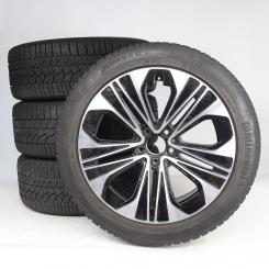 Pack de roues complètes d'hiver alliage 19 pouces avec pneus Continental pour Classe E 214, Mercedes-Benz d'origine