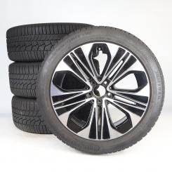 Pack de roues complètes d'hiver alliage 19 pouces avec pneus Continental pour Classe E 214, Mercedes-Benz d'origine