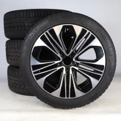 Pack de roues complètes d'hiver alliage 19 pouces avec pneus Continental pour Classe E 214, Mercedes-Benz d'origine