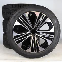 Pack de roues complètes d'hiver alliage 19 pouces avec pneus Continental pour Classe E 214, Mercedes-Benz d'origine