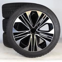 Pack de roues complètes d'hiver alliage 19 pouces avec pneus Continental pour Classe E 214, Mercedes-Benz d'origine