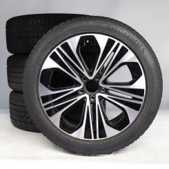 Pack de roues complètes d'hiver alliage 19 pouces avec pneus Continental pour Classe E 214, Mercedes-Benz d'origine
