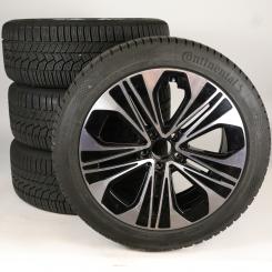 Pack de roues complètes d'hiver alliage 19 pouces avec pneus Continental pour Classe E 214, Mercedes-Benz d'origine