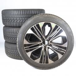 Pack de roues complètes d'hiver alliage 19 pouces avec pneus Continental pour Classe E 214, Mercedes-Benz d'origine