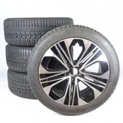 Pack de roues complètes d'hiver alliage 19 pouces avec pneus Continental pour Classe E 214, Mercedes-Benz d'origine