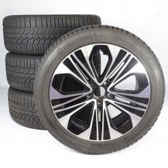 Pack de roues complètes d'hiver alliage 19 pouces avec pneus Continental pour Classe E 214, Mercedes-Benz d'origine