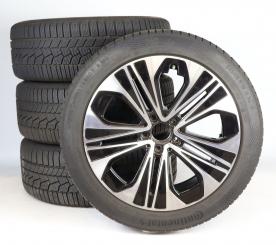 Pack de roues complètes d'hiver alliage 19 pouces avec pneus Continental pour Classe E 214, Mercedes-Benz d'origine