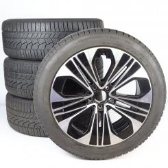 Pack de roues complètes d'hiver alliage 19 pouces avec pneus Continental pour Classe E 214, Mercedes-Benz d'origine