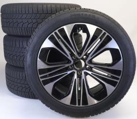 Pack de roues complètes d'hiver alliage 19 pouces avec pneus Continental pour Classe E 214, Mercedes-Benz d'origine
