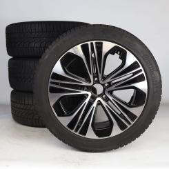 Pack de roues complètes d'hiver alliage 19 pouces avec pneus Continental pour Classe E 214, Mercedes-Benz d'origine