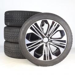 Pack de roues complètes d'hiver alliage 19 pouces avec pneus Continental pour Classe E 214, Mercedes-Benz d'origine