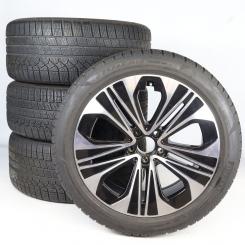 Pack de roues complètes d'hiver alliage 19 pouces avec pneus Pirelli pour Classe E 214, Mercedes-Benz d'origine