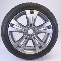 Roue complète alu PIR/SottozeroWinter3 jante à 5 doubles bra 