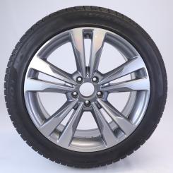 Roue complète alu PIR/SottozeroWinter3 jante à 5 doubles bra 