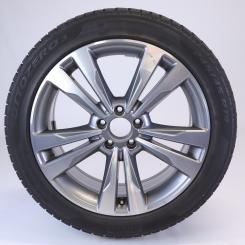 Roue complète alu PIR/SottozeroWinter3 jante à 5 doubles bra 