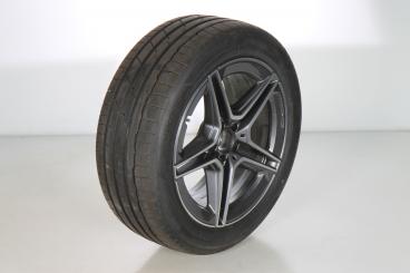 Roue complète alu PIR/SottozeroWinter3 AMG, jante à 5 double 