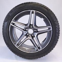 Roue complète alu PIR/SottozeroWinter3 AMG, jante à 5 double 