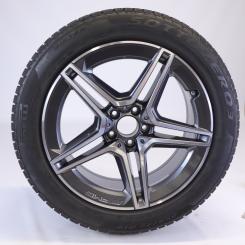 Roue complète alu PIR/SottozeroWinter3 AMG, jante à 5 double 