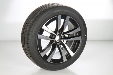 Roue complète Alu HANKOOK/Winteri*ceptevo2 5 doubles branche 