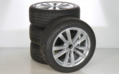 Pack jantes alu et pneus PIR/PZero à 5 doubles branches 