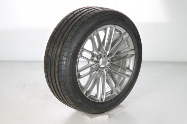 Roue complète Alu HANKOOK/Winteri*ceptevo2 à 10 doubles bran 