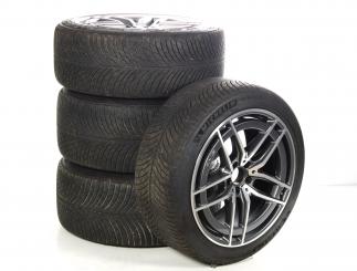 Pack de roues complètes d'hiver alliage 20 pouces avec pneus Michelin pour Classe SL 232, Mercedes-AMG d'origine