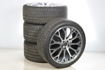 Pack de roues complètes d'été alliage 21 pouces avec pneus Pirelli pour Classe SL 232, Mercedes-AMG d'origine