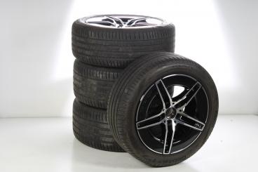 Pack de roues complètes d'été alliage 18 pouces avec pneus Pirelli pour CLE 236, Mercedes-AMG d'origine