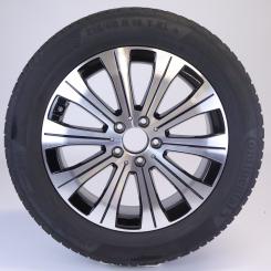 Roue complète alu CONTI/WinterContactTS850PSSR Jante à 10 br 
