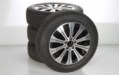 Pack de roues complètes d'hiver alliage 18 pouces avec pneus Continental pour EQB X243, EQA H243, Mercedes-Benz d'origine