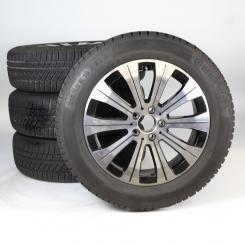 Pack de roues complètes d'hiver alliage 18 pouces avec pneus Continental pour EQA H243, Mercedes-Benz d'origine