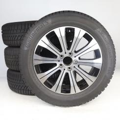 Pack de roues complètes d'hiver alliage 18 pouces avec pneus Continental pour EQA H243, Mercedes-Benz d'origine