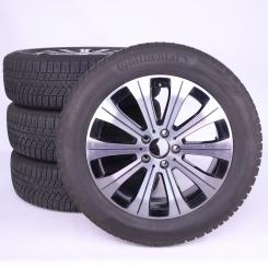 Pack de roues complètes d'hiver alliage 18 pouces avec pneus Continental pour EQA H243, Mercedes-Benz d'origine