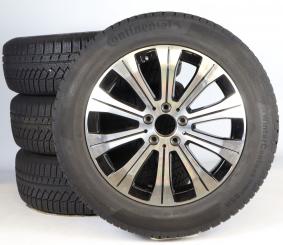 Pack de roues complètes d'hiver alliage 18 pouces avec pneus Continental pour EQA H243, Mercedes-Benz d'origine