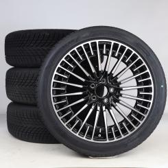 Pack de roues complètes d'hiver en alliage 20 pouces avec pneus Goodyear pour EQA H243, Mercedes-AMG d'origine 