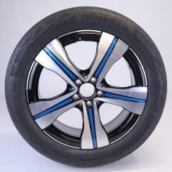 Roue complète alu CONTI/EcoContact6 jante à 5 branches, Aero 