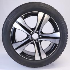 Roue complète alu PIR/SottozeroWinter3 Jante à 5 branches, A 