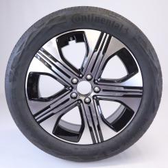 Roue complète alu CONTI | EcoContact6 jante à 5 trous 